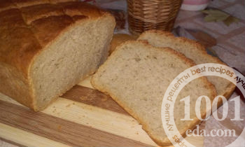 Рецепт ржано-пшеничного хлеба на минералке