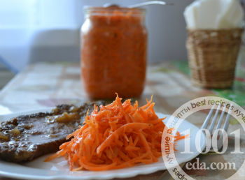 Весенняя корейская морковь по-домашнему