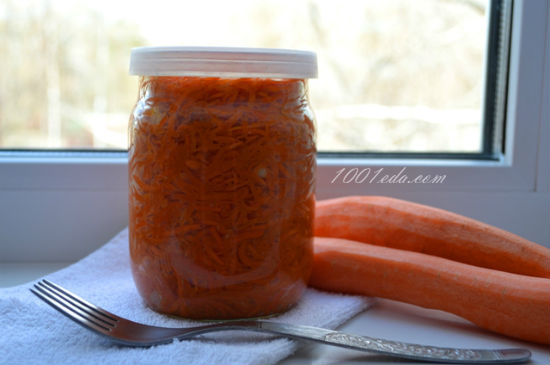 Весенняя корейская морковь по-домашнему
