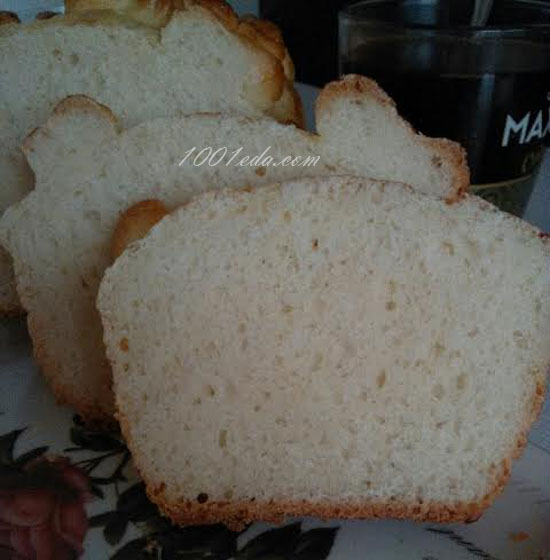 Хлеб на кефире и манной крупе