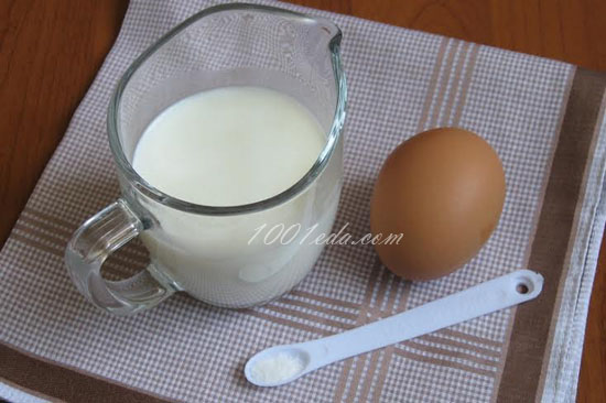 Яичница болтунья в молоке — вкус из детства