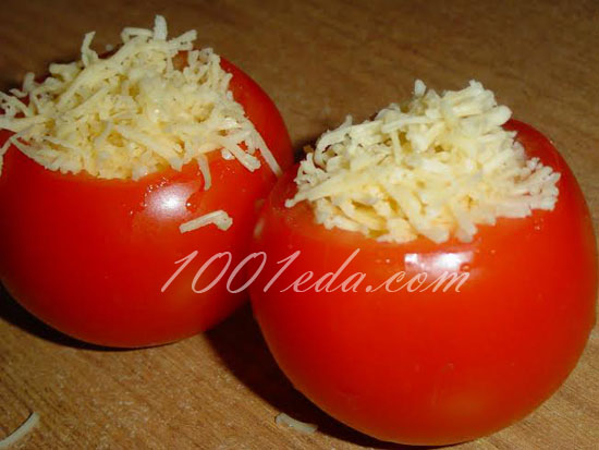 Яичный завтрак в помидорах