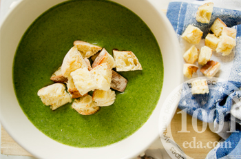 Простой крем-суп из шпината: рецепт с пошаговым фото