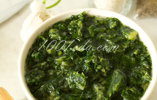 Простой крем-суп из шпината: рецепт с пошаговым фото