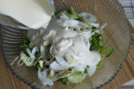 Салат с молодой капустой и яйцом: рецепт с пошаговым фото
