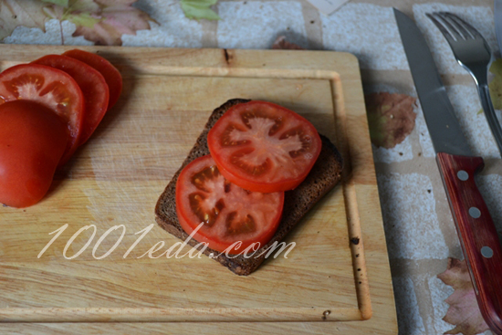 Тартинки с помидорами и сыром: рецепт с пошаговым фото