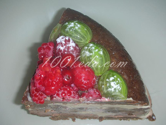 Торт-мороженое с ягодами: рецепт с пошаговым фото
