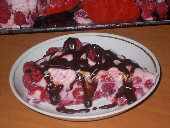  Желейный торт с малиной: рецепт с пошаговым фото