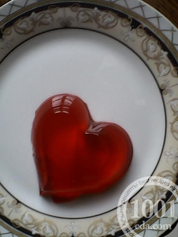 Пирожное без выпечки Сердце