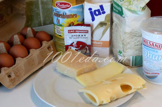 Хачапури с яйцом и сыром