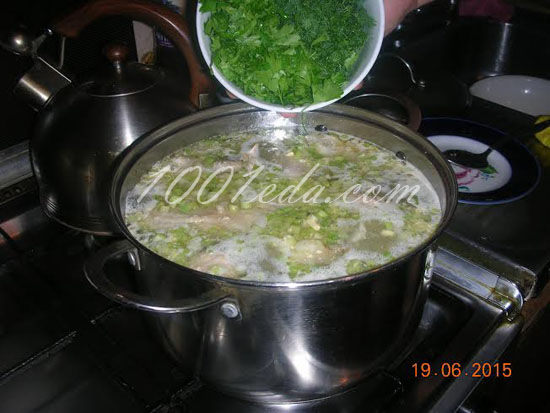 Зеленый суп по семейному рецепту