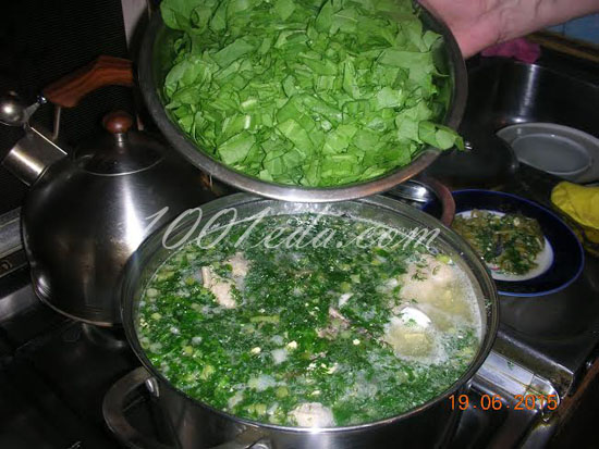 Зеленый суп по семейному рецепту