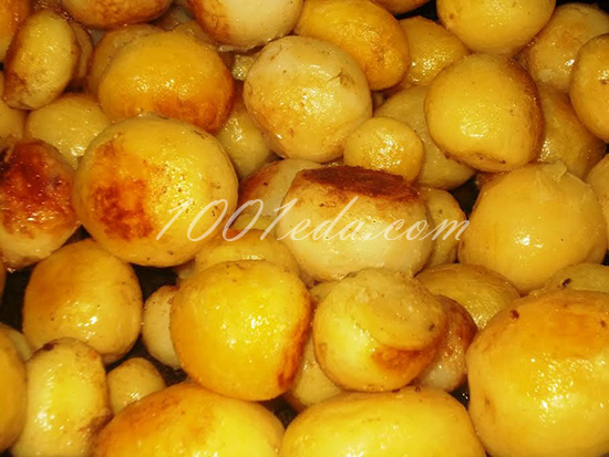 Жареная молодая картошка с тефтелями: рецепт с пошаговым фото