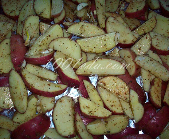 Картошка аппетитная жареная