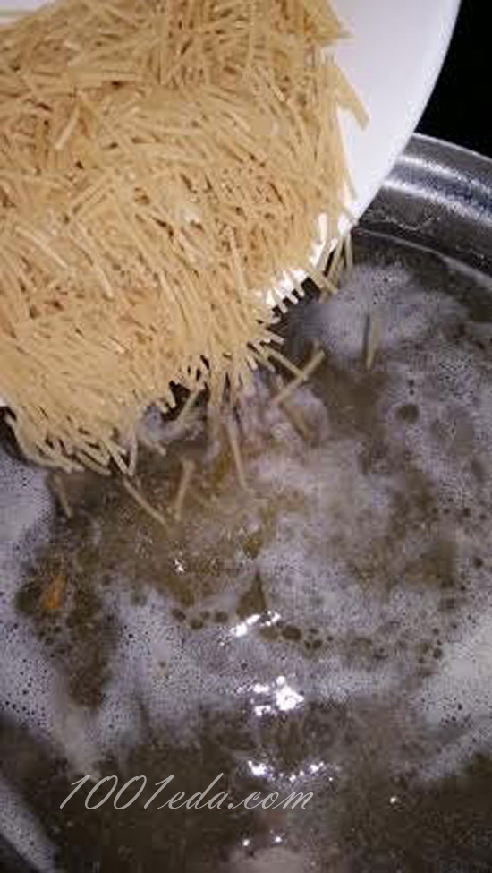 Суп легкий "Uovo con la pasta": рецепт с пошаговым фото