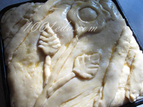 Пирог с капустой и сметаной