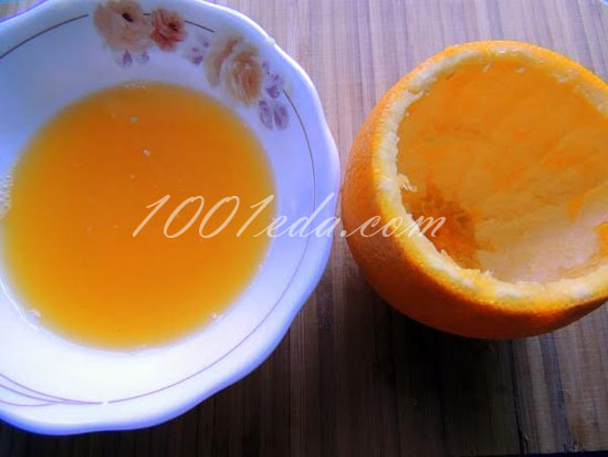 Пшённая каша в апельсине: рецепт с пошаговым фото
