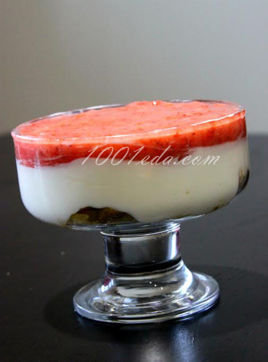 Фруктовый салат-десерт Клубничный восторг: рецепт с пошаговым фото