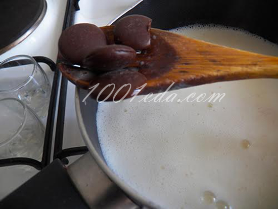 Шоколадный коктейль: рецепт с пошаговым фото