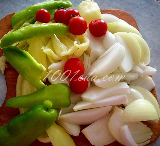 Кабачки маринованные с овощами на зиму
