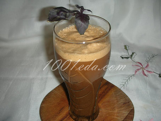 Холодный шоколадный кофе с базиликом: рецепт с пошаговым фото