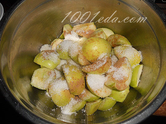 Кекс с яблоками с хрустящей корочкой: рецепт с пошаговым фото
