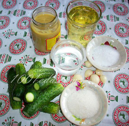 Огурцы маринованные с горчицей: рецепт с пошаговыми фото