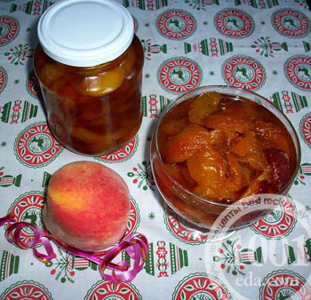 Варенье из персиков с корицей