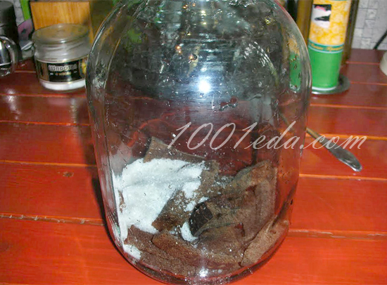 Квас на закваске из изюма: рецепт с пошаговым фото