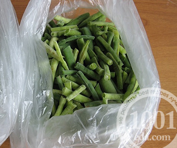 Заморозка зеленой стручковой фасоли: рецепт с пошаговым фото