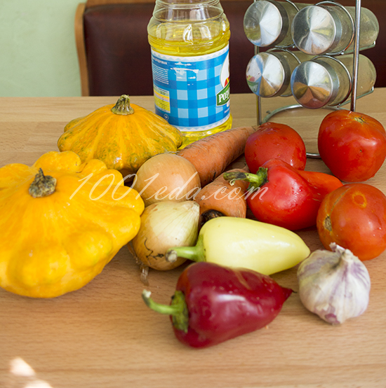Овощная икра из патиссонов: рецепт с пошаговым фото