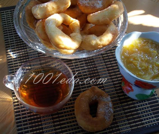 Пончики на сыворотке: рецепт с пошаговым фото