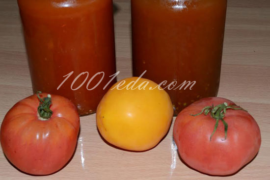 Соус томатный без стерилизации