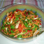 Витаминный салат с морковью и болгарским перцем: рецепт с пошаговыми фото