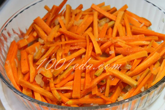 Рис с курицей и морковью в свч