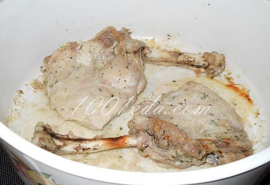 Курица а-ля пирзола в мохито-маринаде