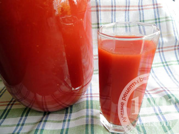 Настоящий томатный сок