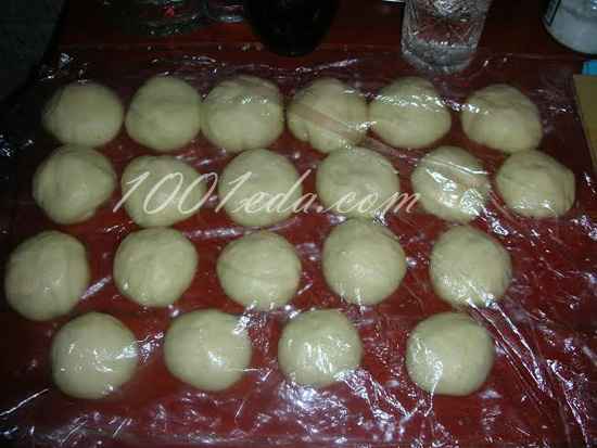 Печеные пирожки с картофелем и грибами
