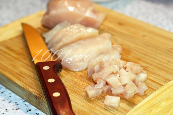 Запеченные рожки с куриным филе и овощами под сыром: рецепт с пошаговым фото
