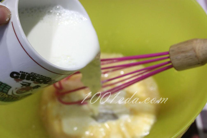 Блины на молоке с творогом: рецепт с пошаговым фото