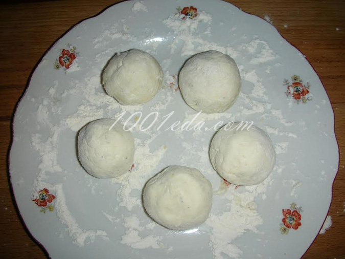 Творожные шарики с сыром в духовке: рецепт с пошаговым фото