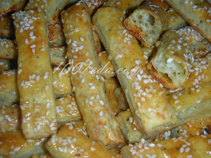 Творожно-сырные палочки с кунжутом: рецепт с пошаговым фото