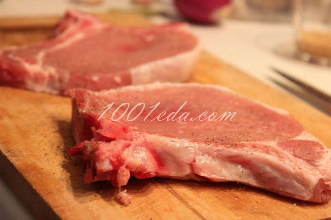 Свиные отбивные в соусе из паприки и томатов: рецепт с пошаговым фото