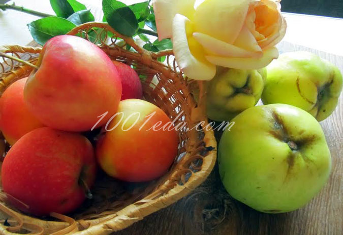 Айвово — яблочное варенье