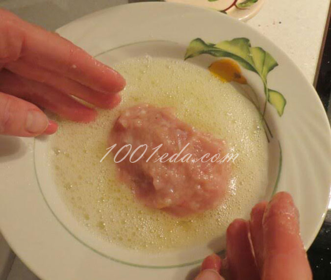 Сочные куриные зразы с плавленым сыром: рецепт с пошаговым фото