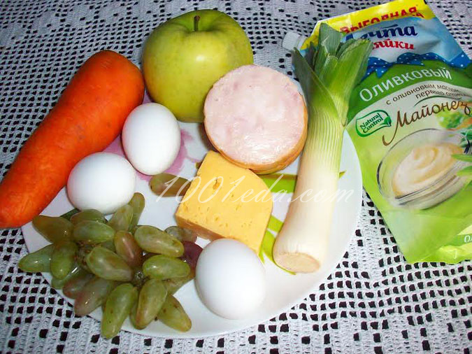 Салат овощной Французский: рецепт с пошаговым фото