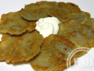 Картофельные драники по-белорусски