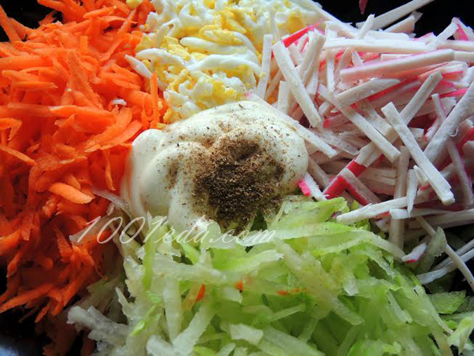 Салат из редьки: рецепт с пошаговым фото