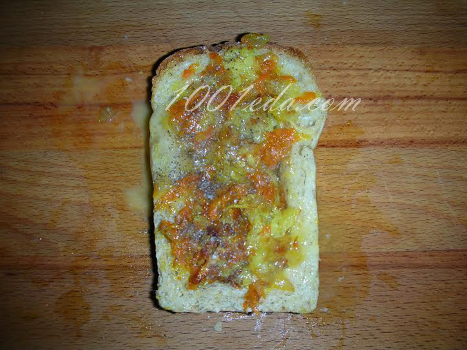 Горячий бутерброд с жареным картофелем