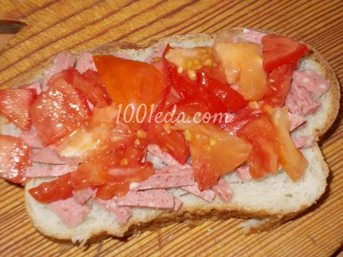 Горячий бутерброд в микроволновке с перцем: рецепт с пошаговым фото